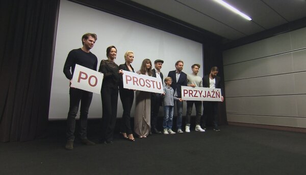 Olivier pyta gwiazdy filmu "Po prostu przyjaźń"